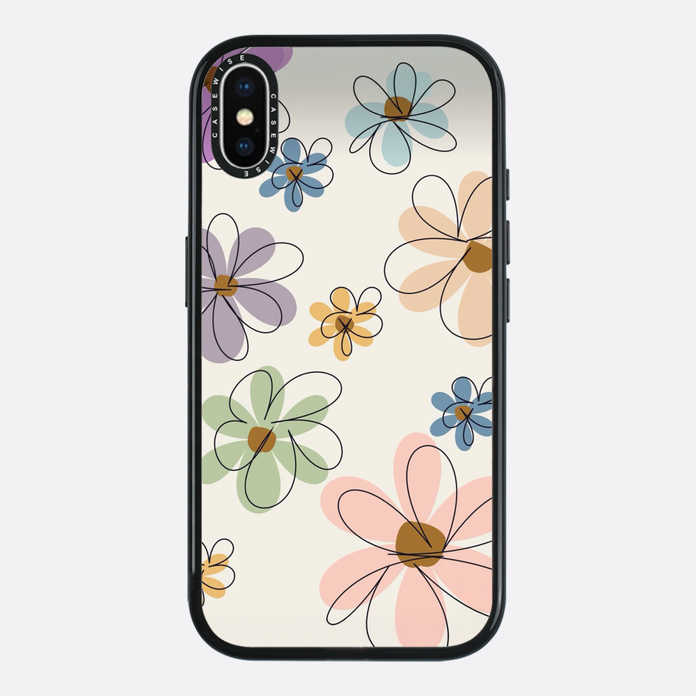 Minimalistische Blüten - Hülle