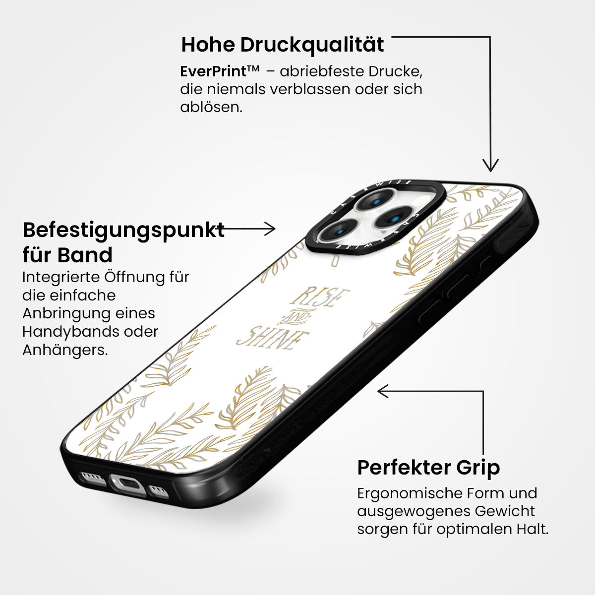Grafikaufstieg & Shine |Gold & Marmor - Hülle