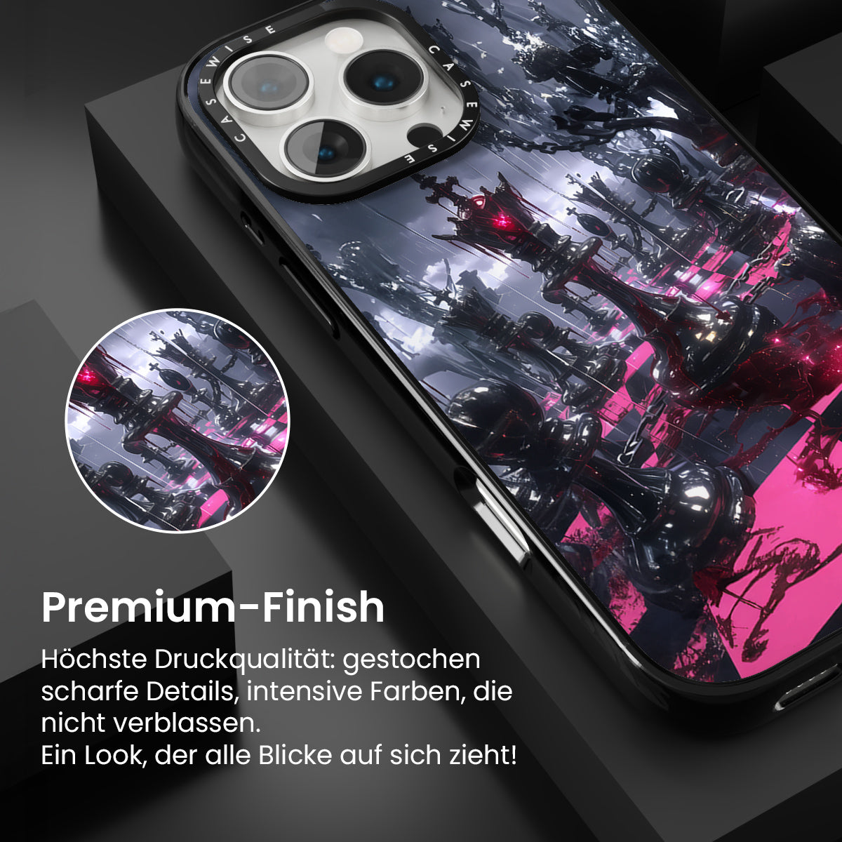 Purpurer Schach - Hülle