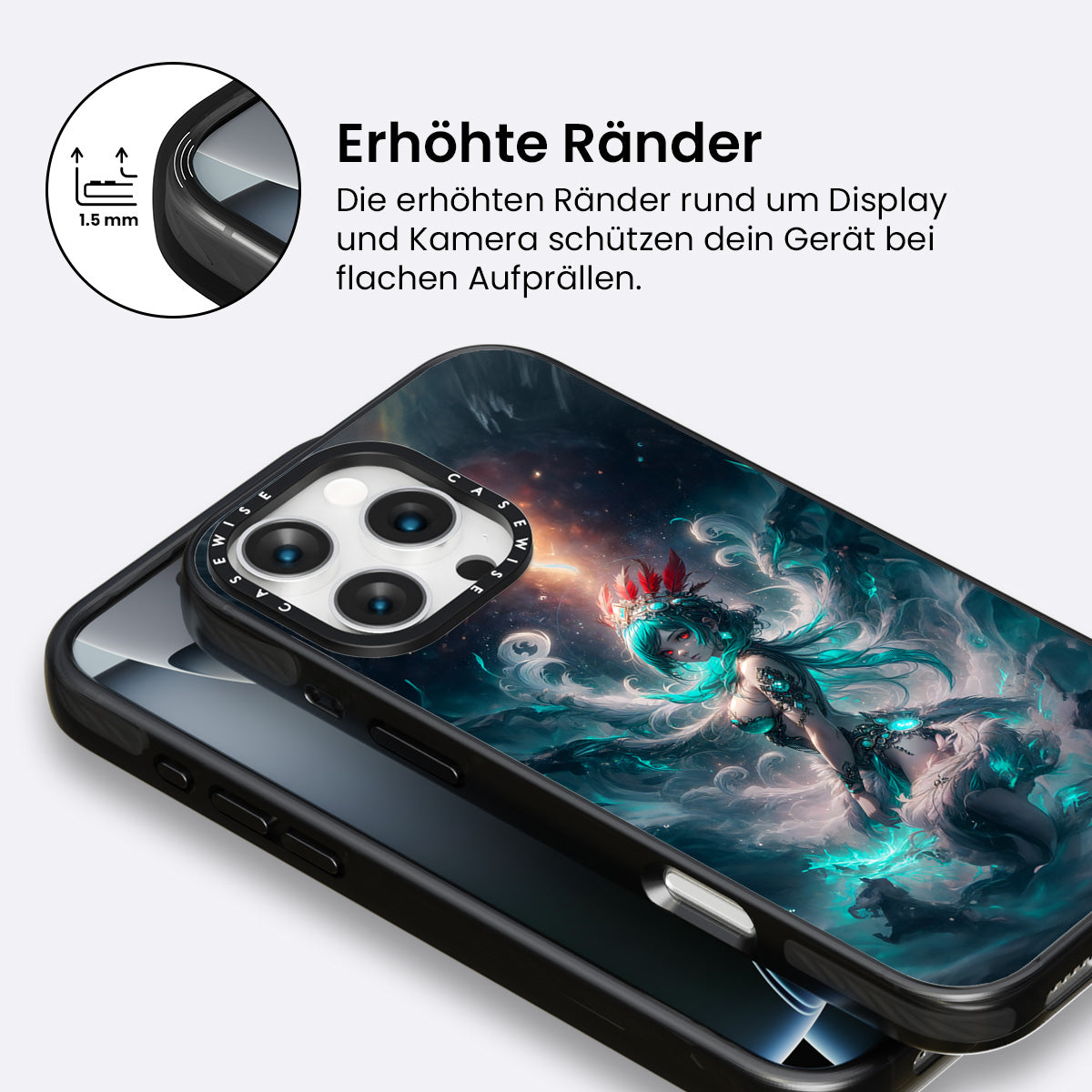 Das Wasseranime -Mädchen - Hülle
