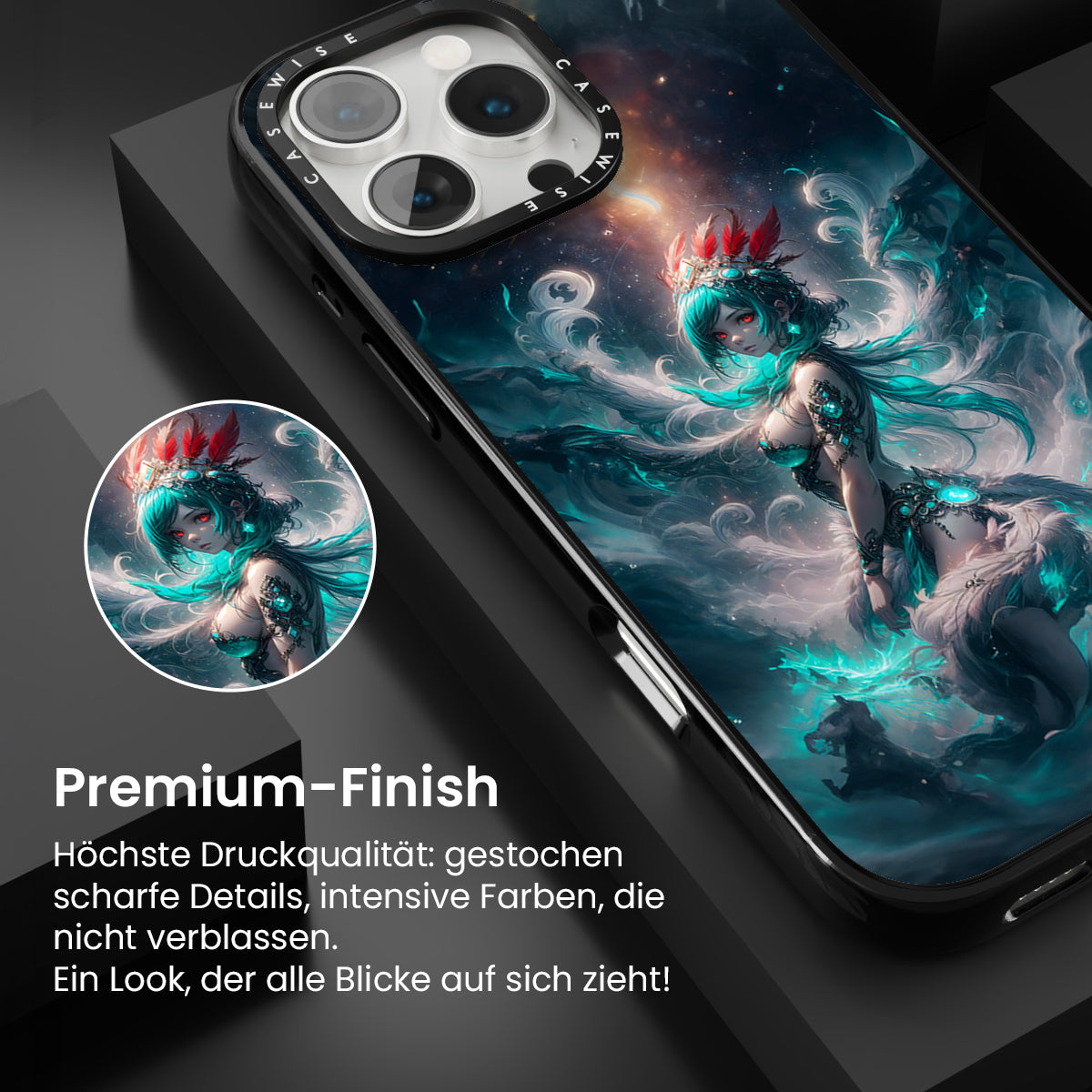 Das Wasseranime -Mädchen - Hülle