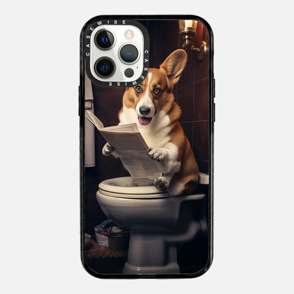 Corgi Toilette - Hülle