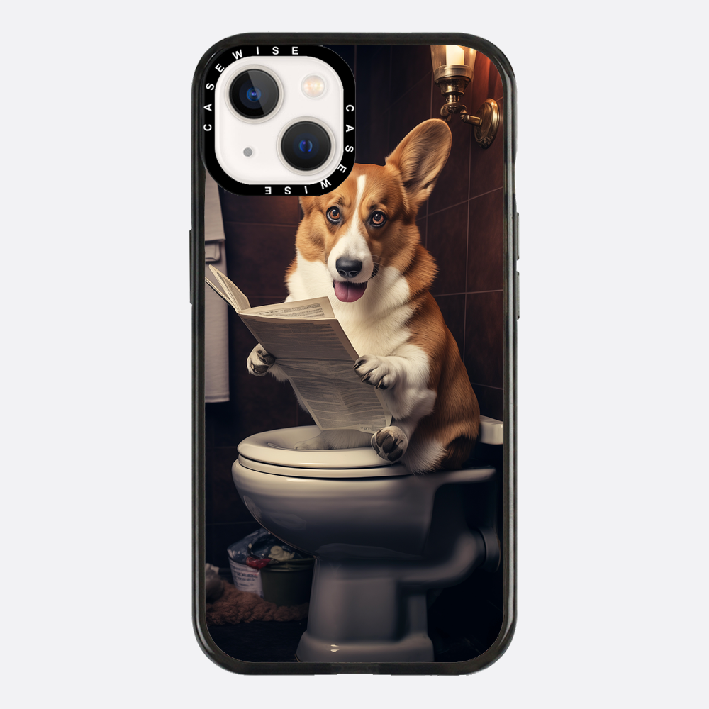 Corgi Toilette - Hülle