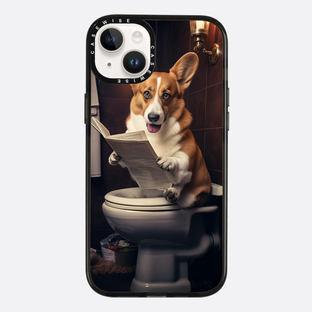 Corgi Toilette - Hülle
