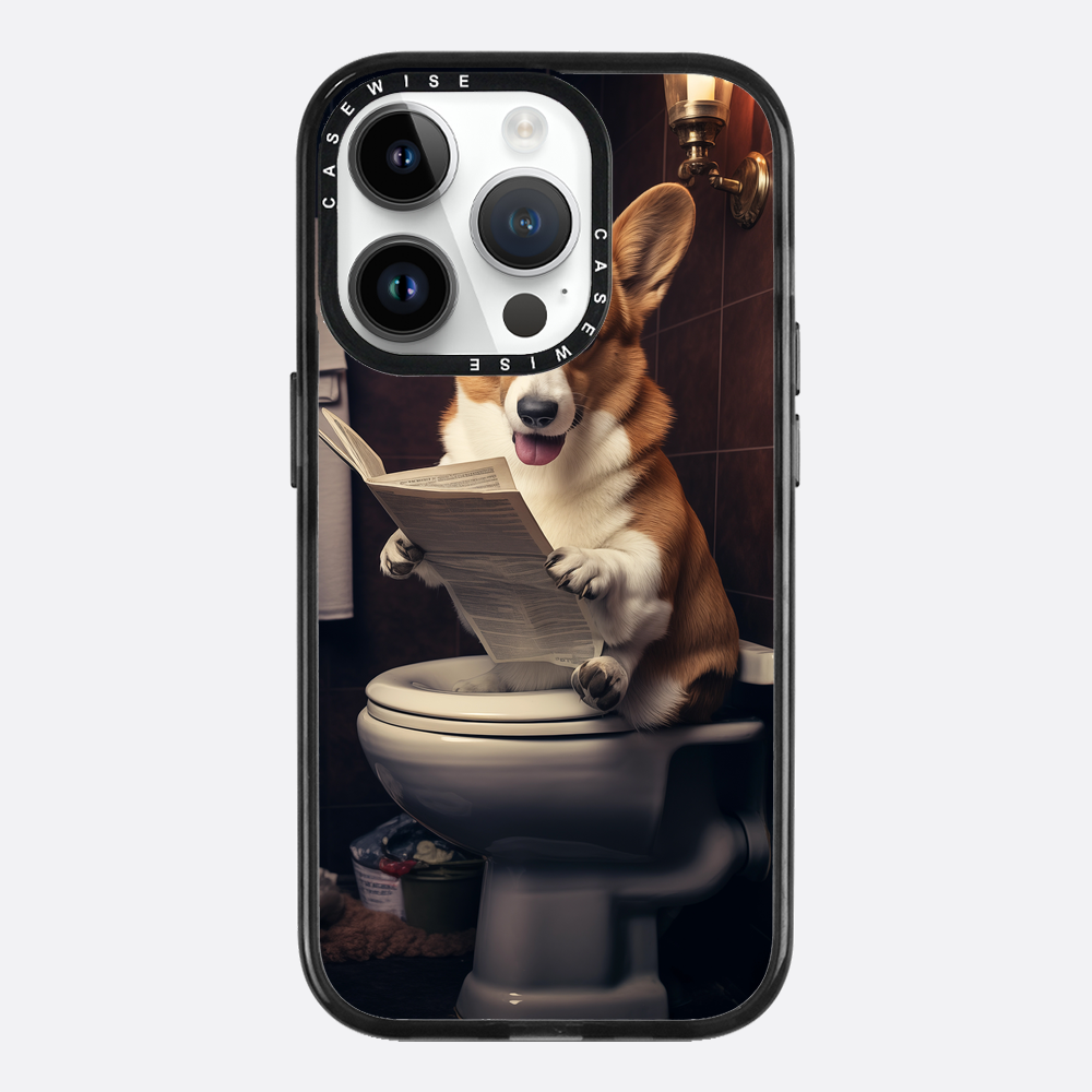 Corgi Toilette - Hülle