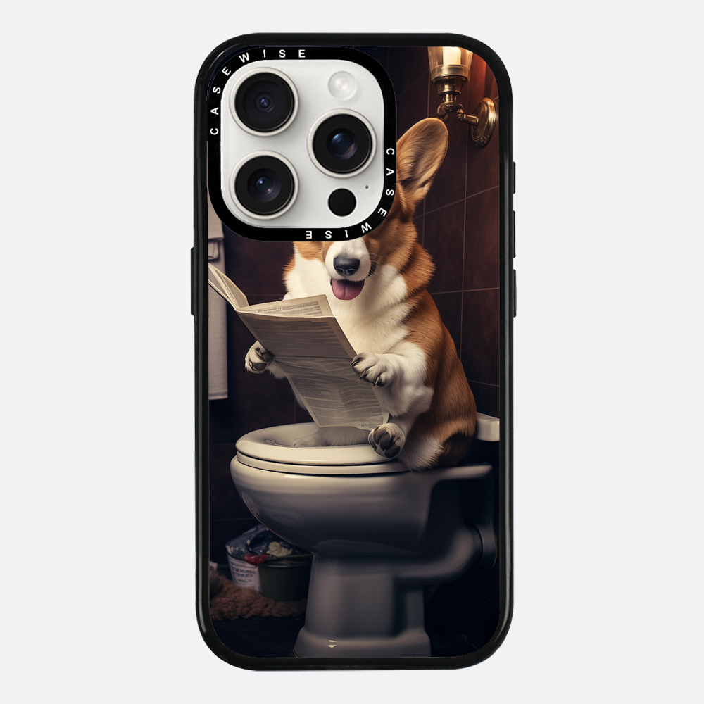 Corgi Toilette - Hülle