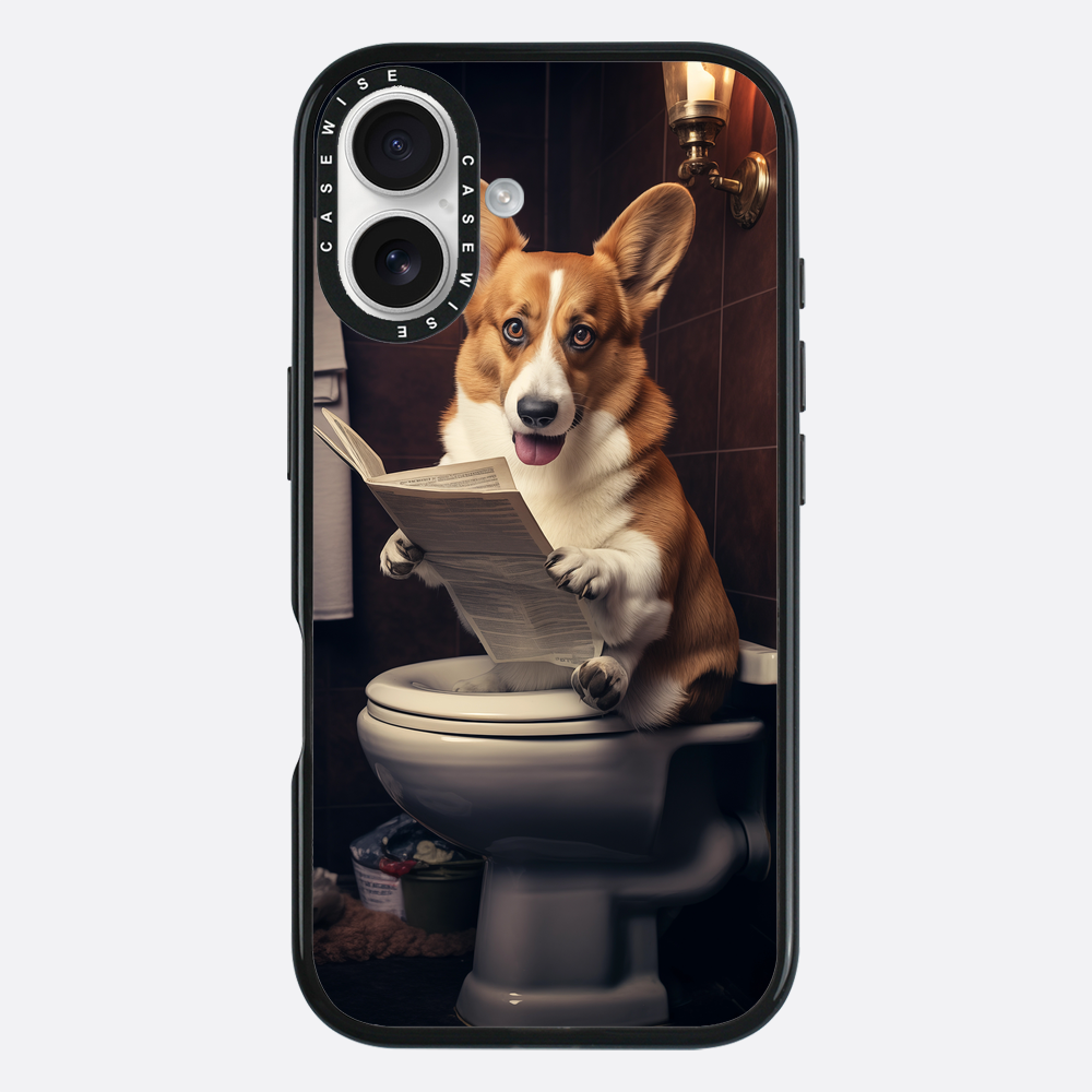 Corgi Toilette - Hülle