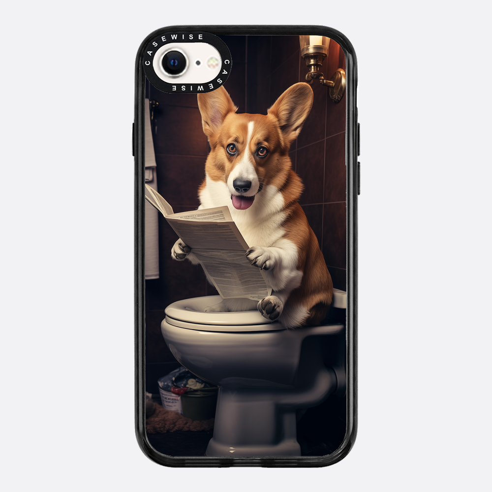 Corgi Toilette - Hülle