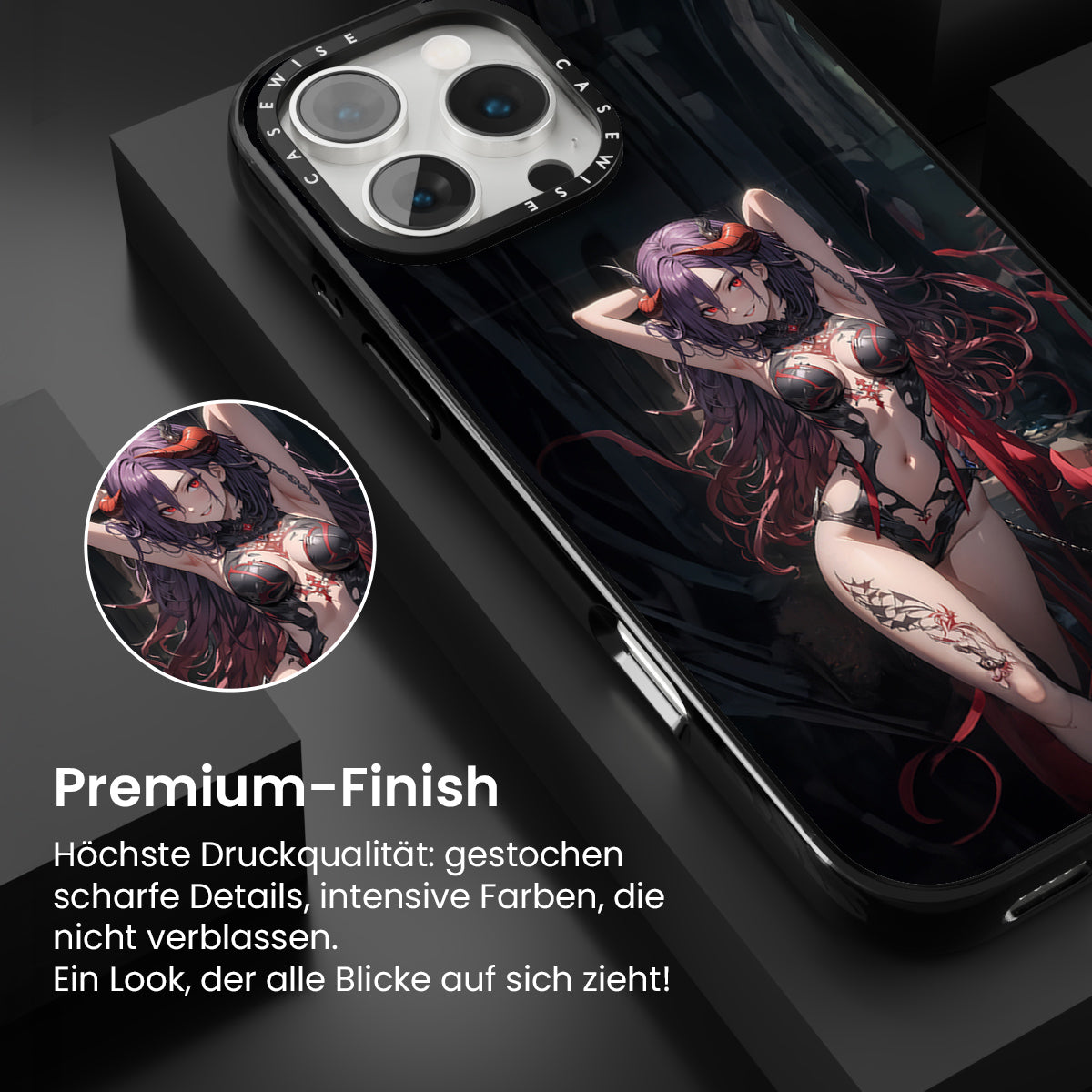 Dame in Mitternacht - Hülle