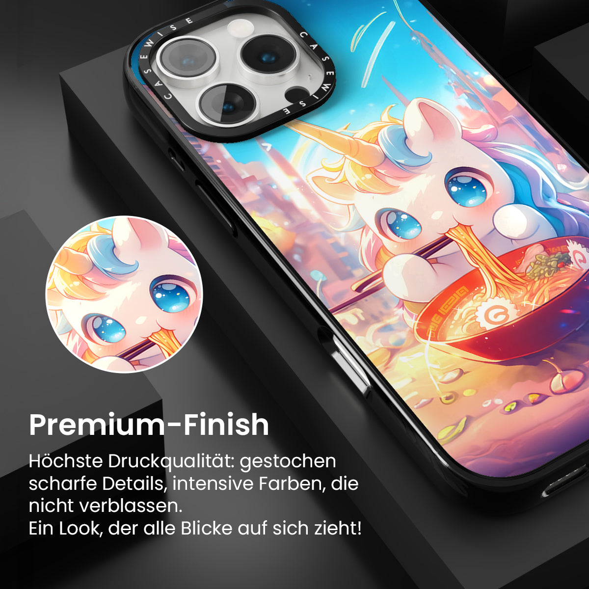 Einhorn Ramen - Hülle