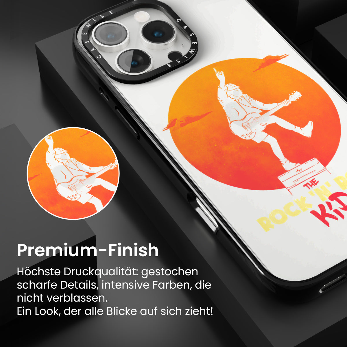 Das Rock -and -Roll -Kind - Hülle