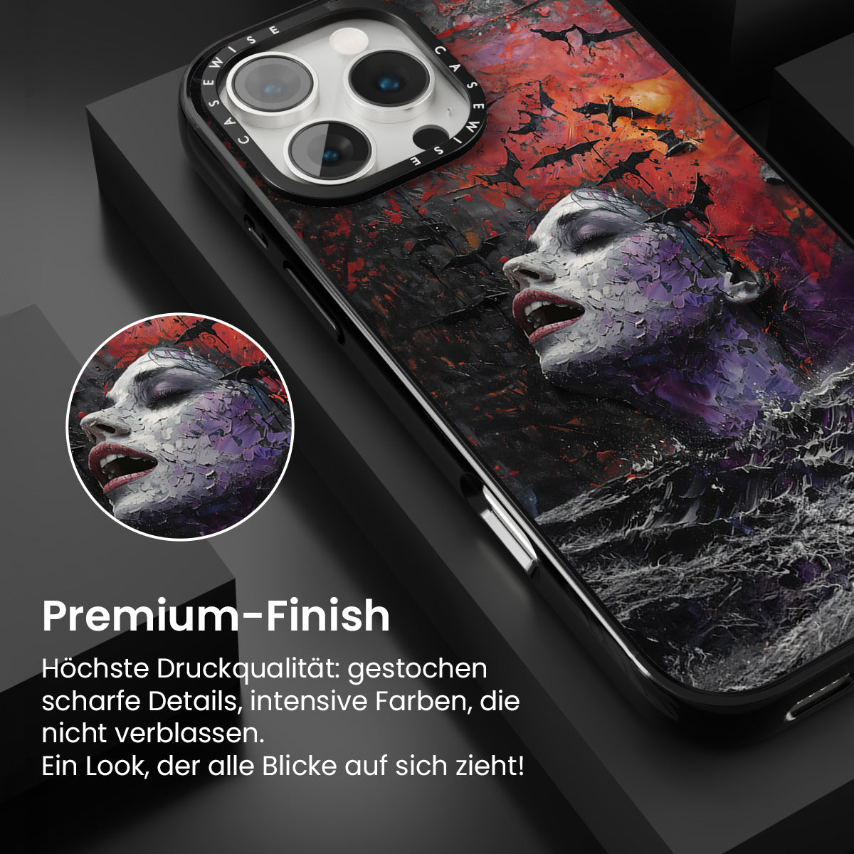 Vampir -Gothic Painting - Hülle