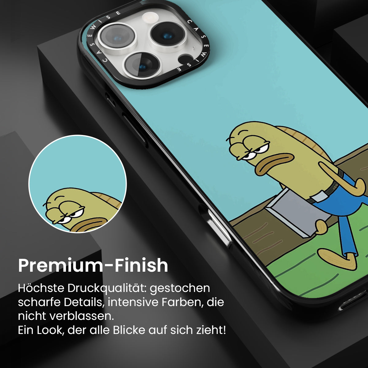 Müde Fische aus dem unteren Bikini - Hülle