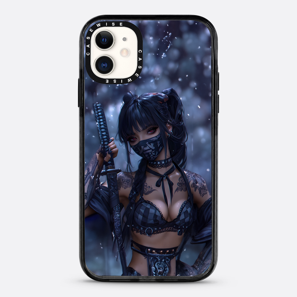 Die Samurai -Frau - Hülle