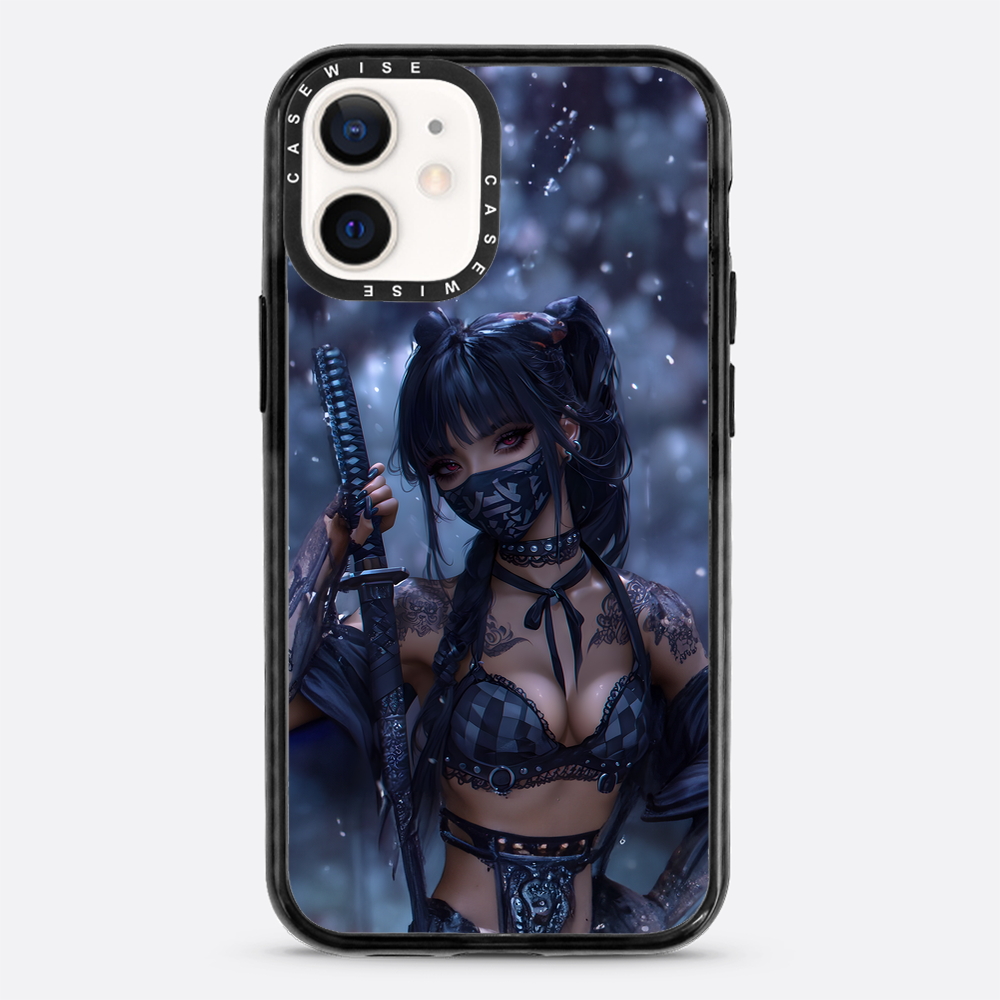 Die Samurai -Frau - Hülle