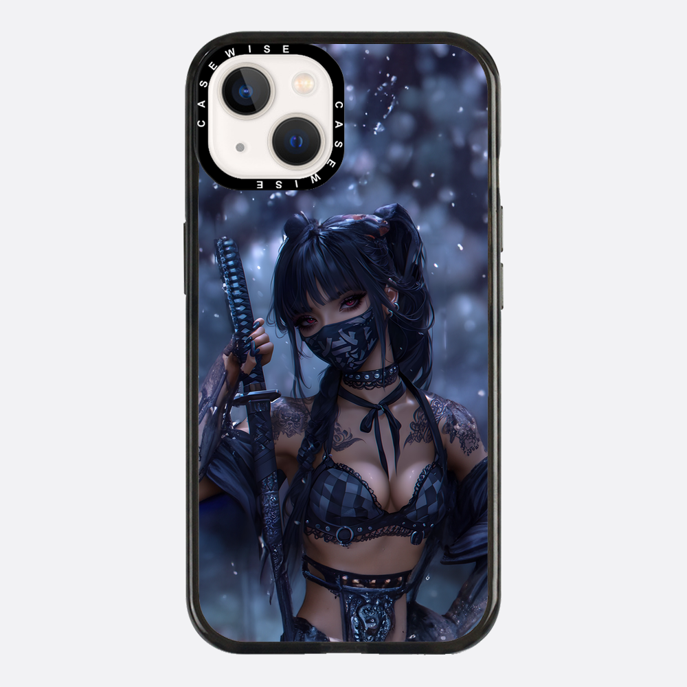 Die Samurai -Frau - Hülle