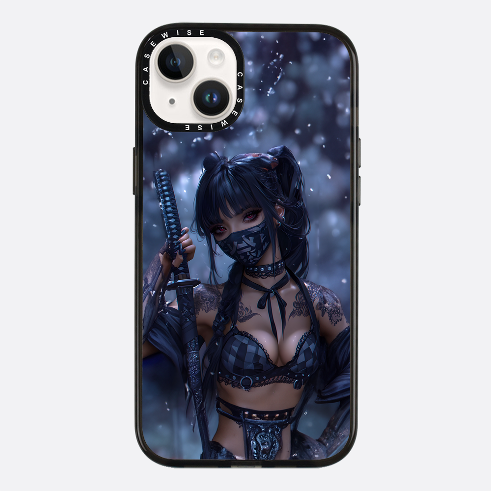 Die Samurai -Frau - Hülle