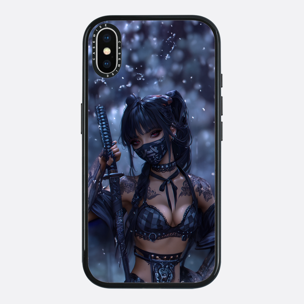 Die Samurai -Frau - Hülle