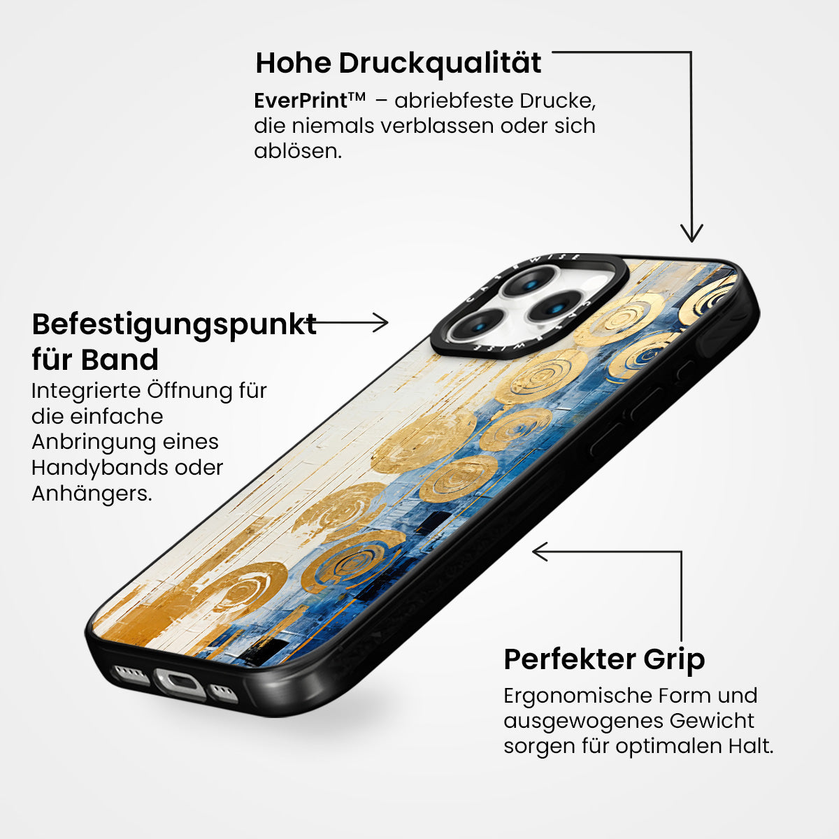 Abstrakte Kunstwasserspritzer - Hülle