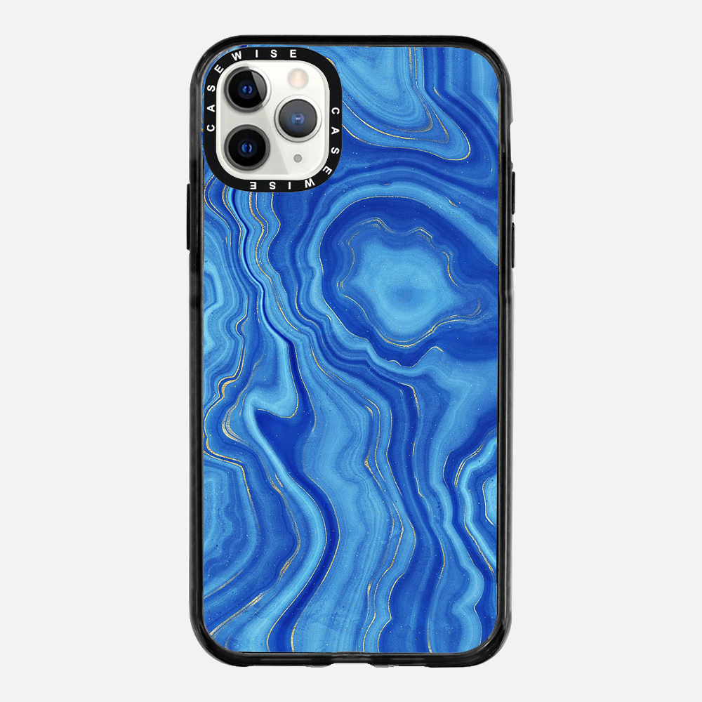 Blaue Achattextur 01 - Hülle