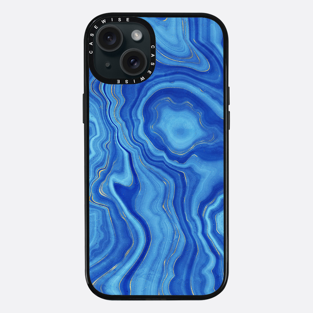 Blaue Achattextur 01 - Hülle