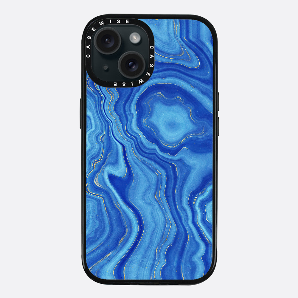 Blaue Achattextur 01 - Hülle