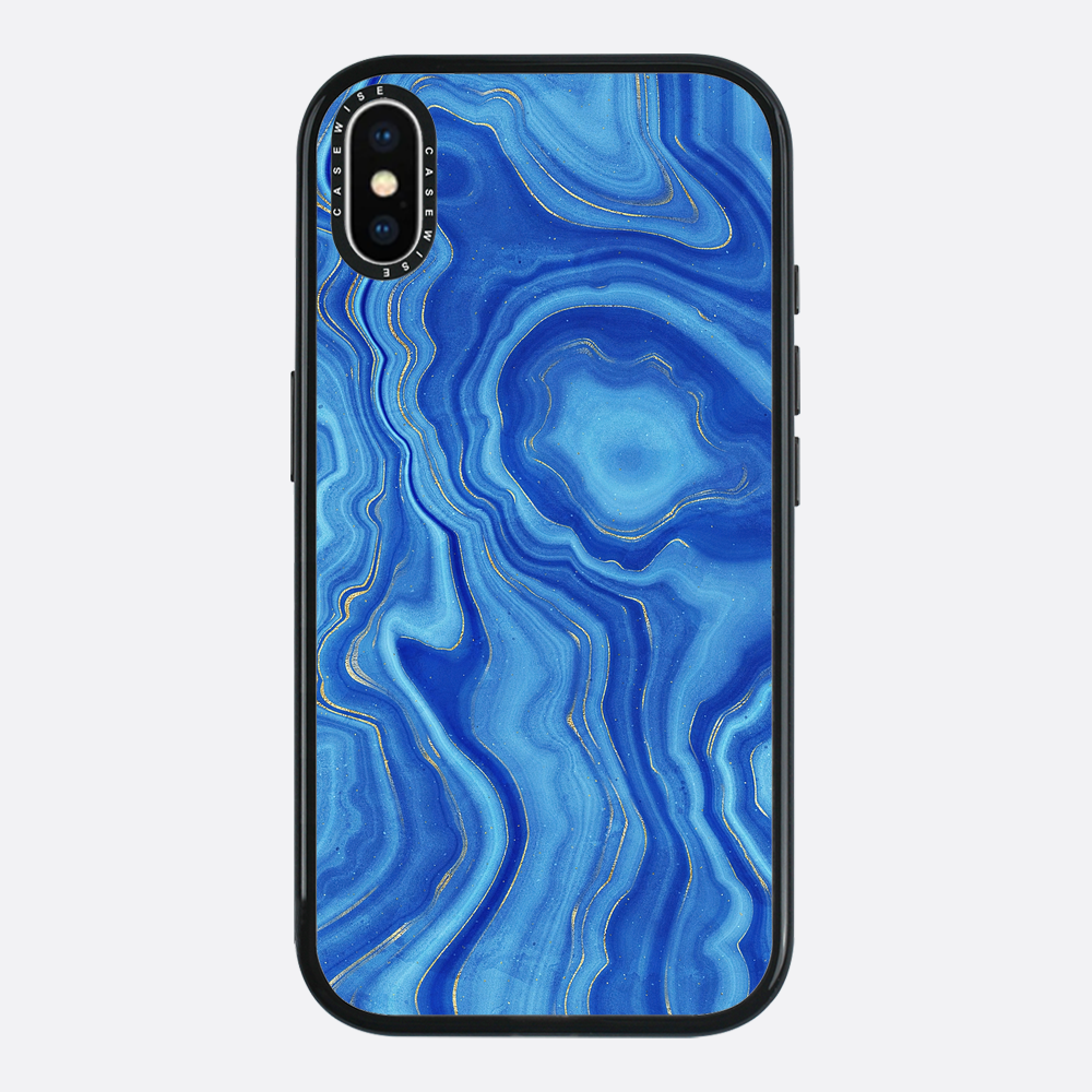 Blaue Achattextur 01 - Hülle
