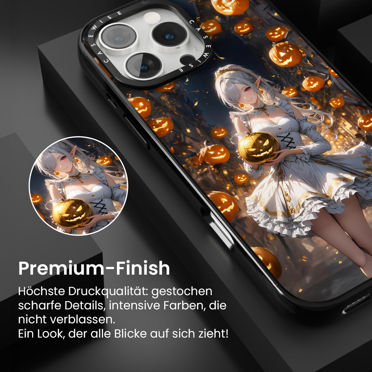 Die weiße Kürbisdame - Hülle