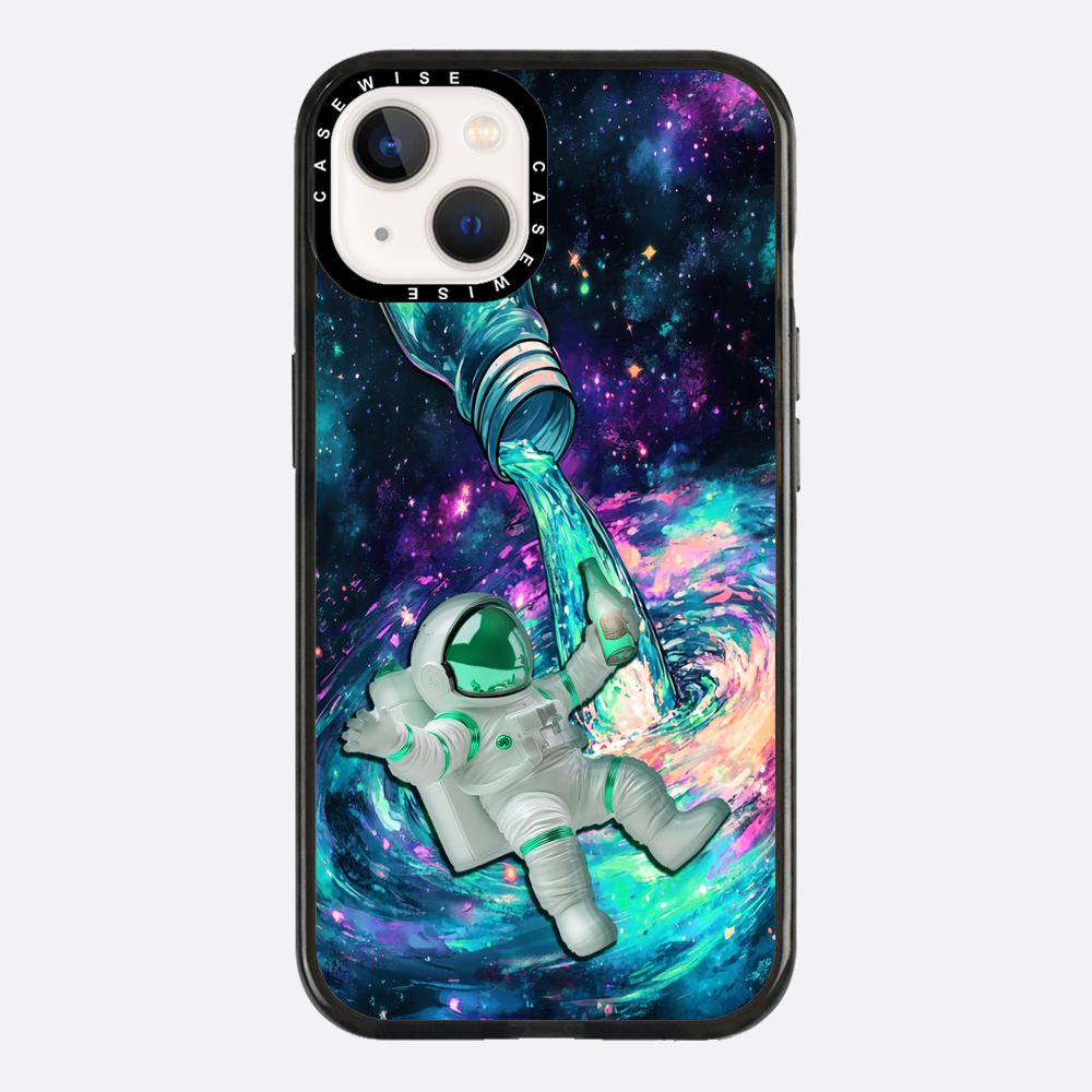 Cosmic Bar Flasche Astronaut trinken lustig - Hülle