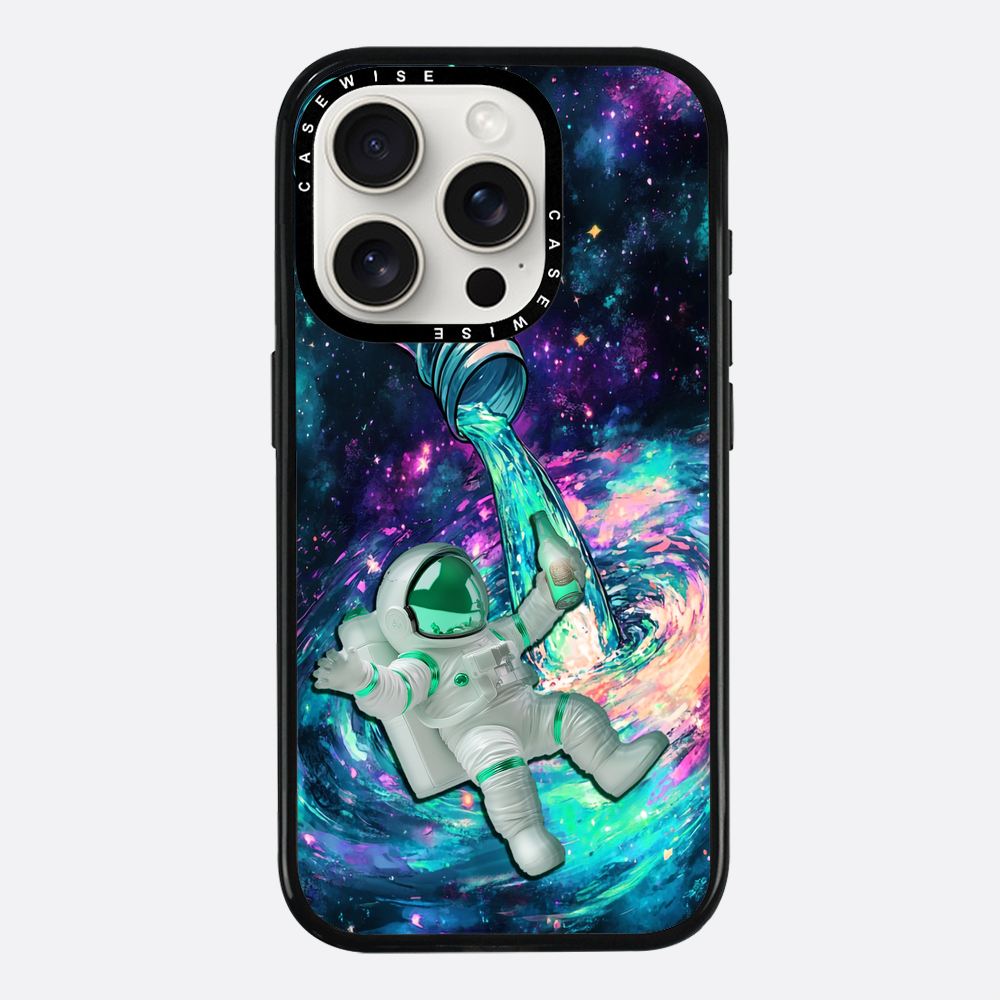 Cosmic Bar Flasche Astronaut trinken lustig - Hülle
