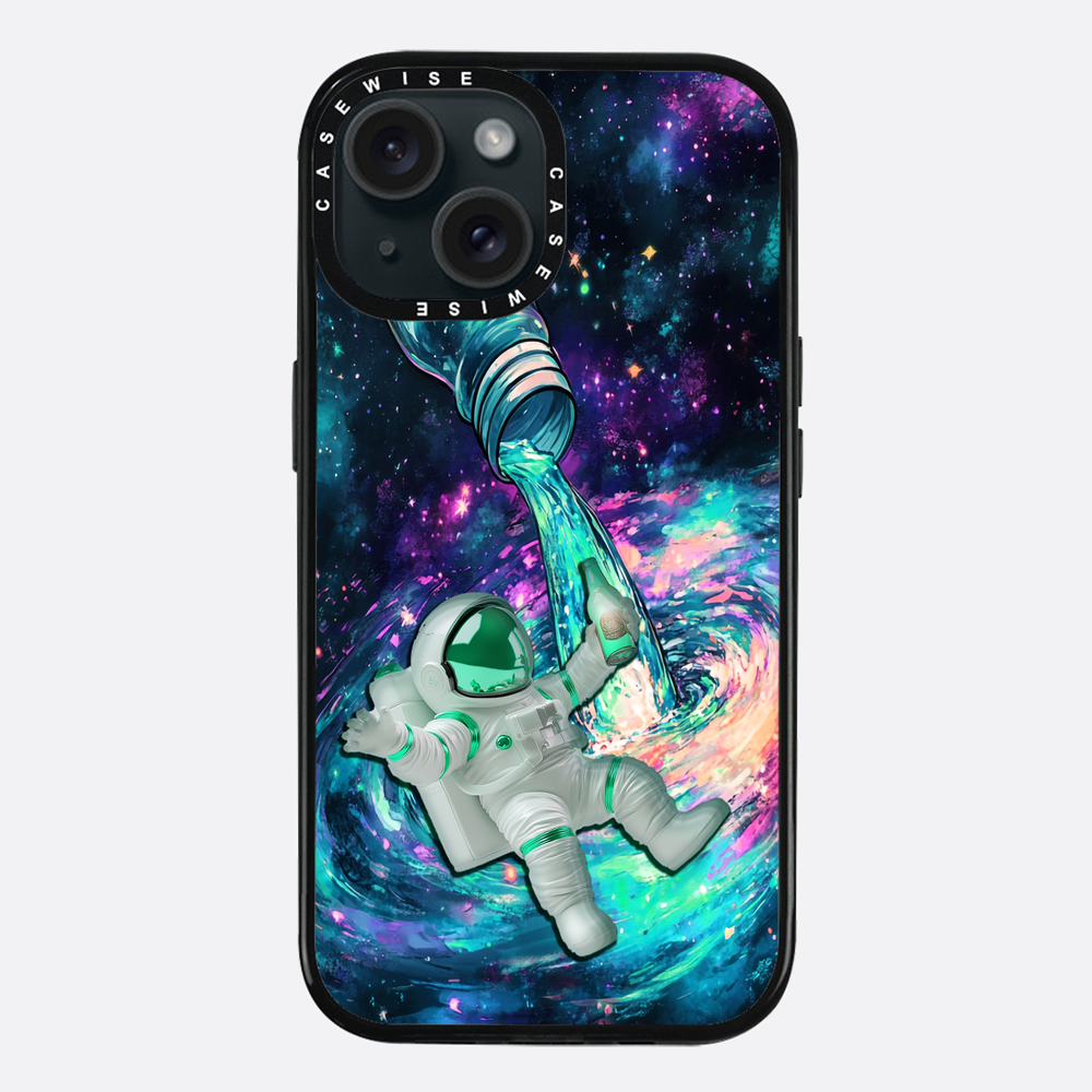Cosmic Bar Flasche Astronaut trinken lustig - Hülle