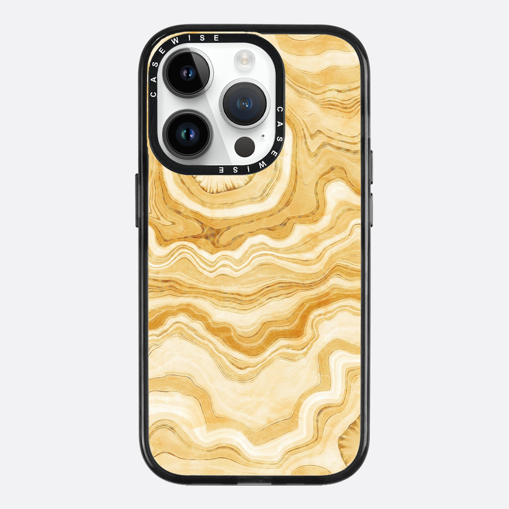 Goldene Achat Textur 10 - Hülle