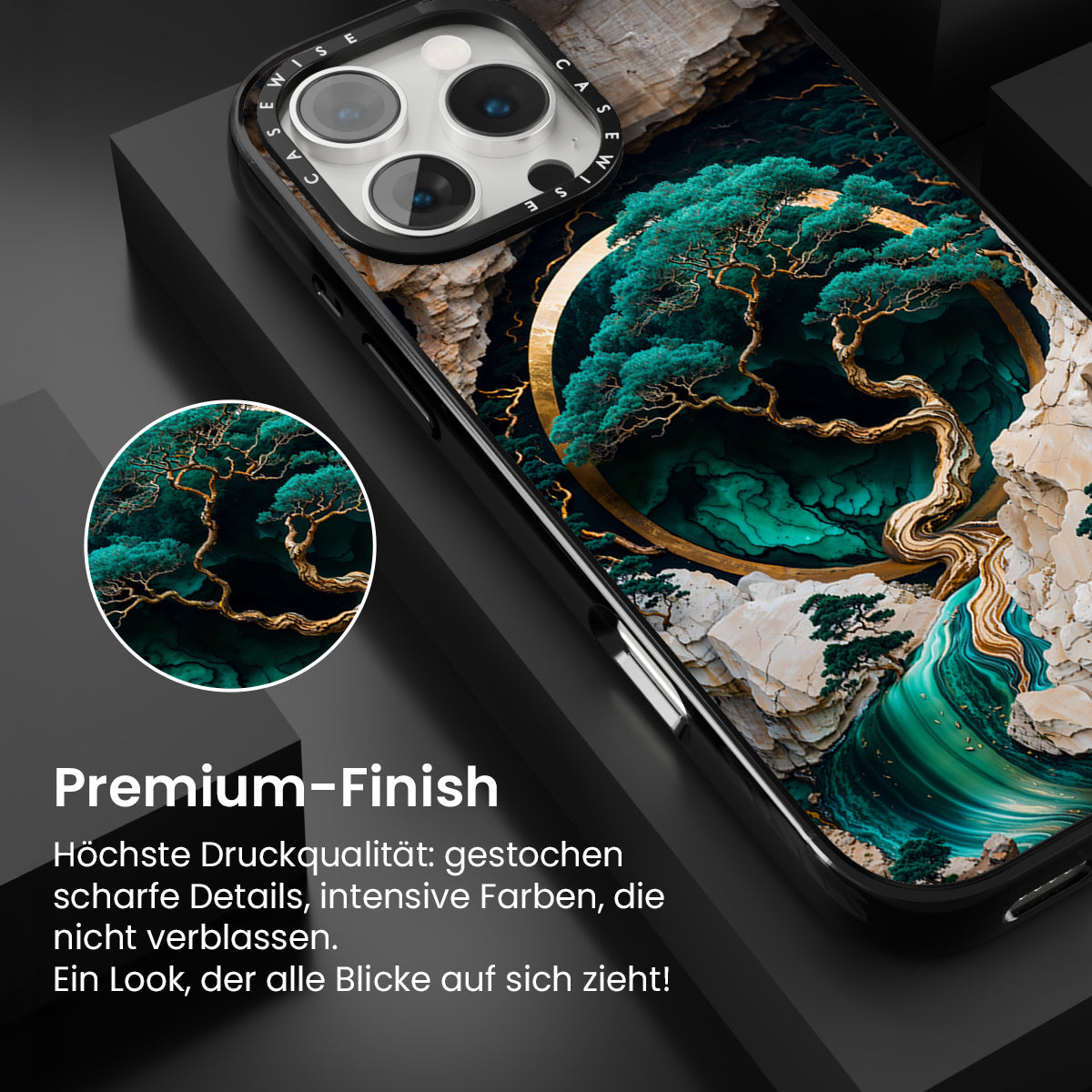 Bergbaum Kintsugi Kunst - Hülle