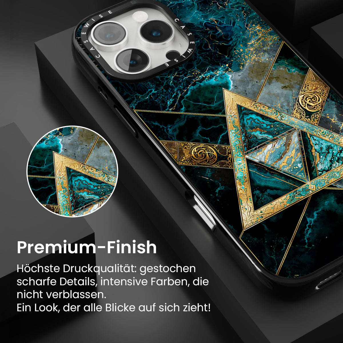 Triforce Pyramid Kintsugi - Hülle