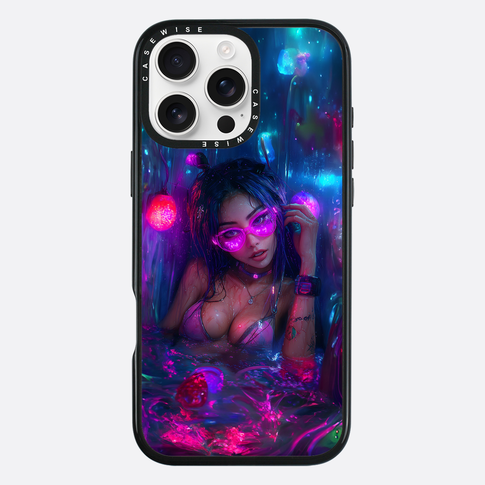 Party Cyberpunk Mädchen - Hülle
