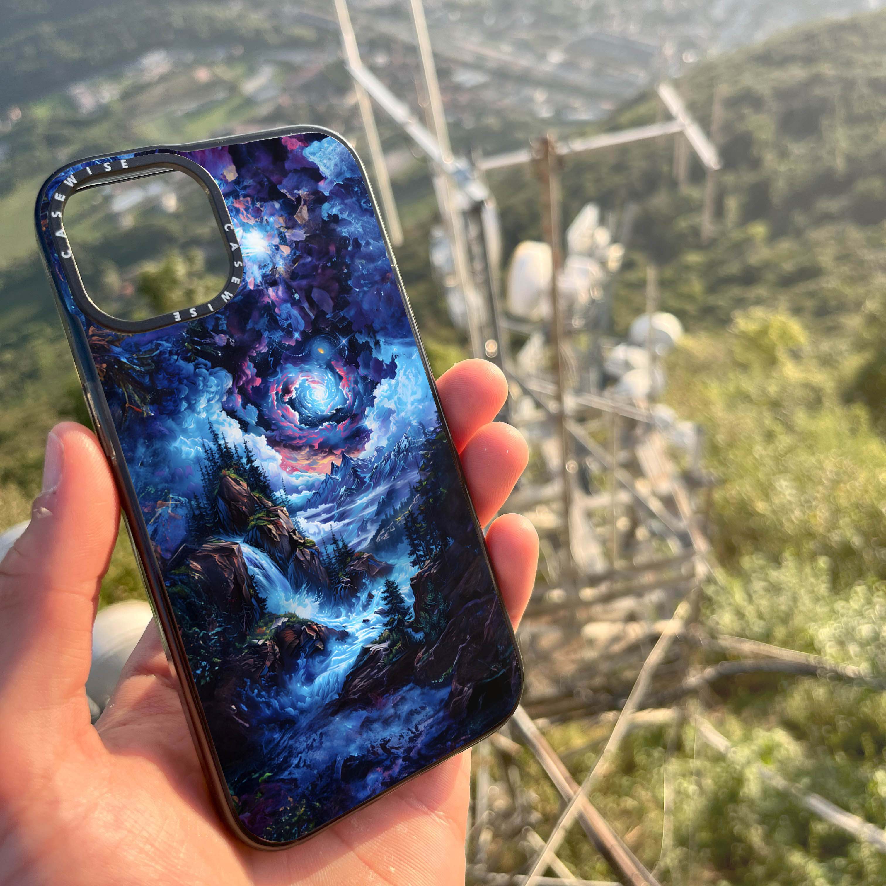 Kosmische Galaxienberge - Hülle