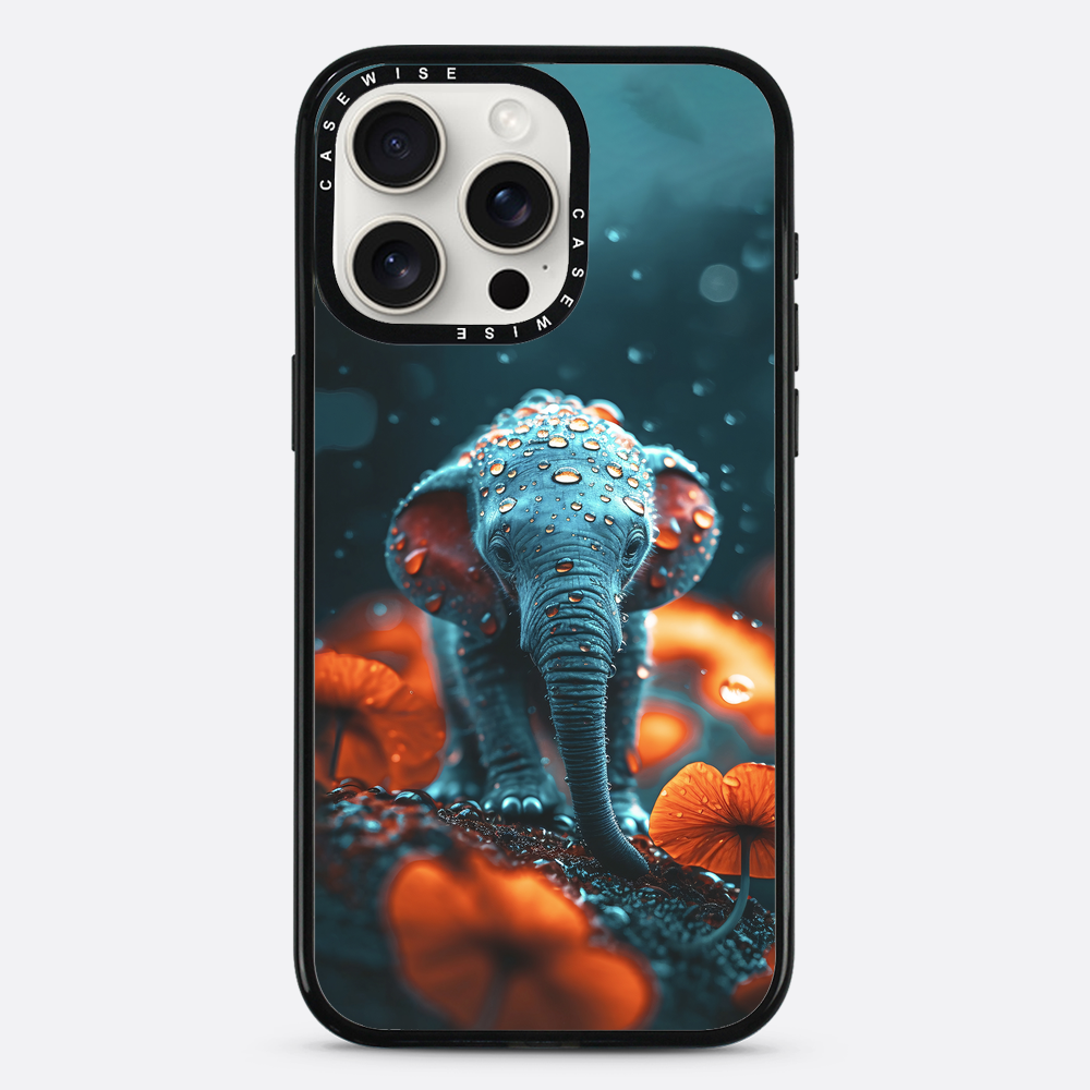 Tiny Baby Elephant Dewdrops - Hülle