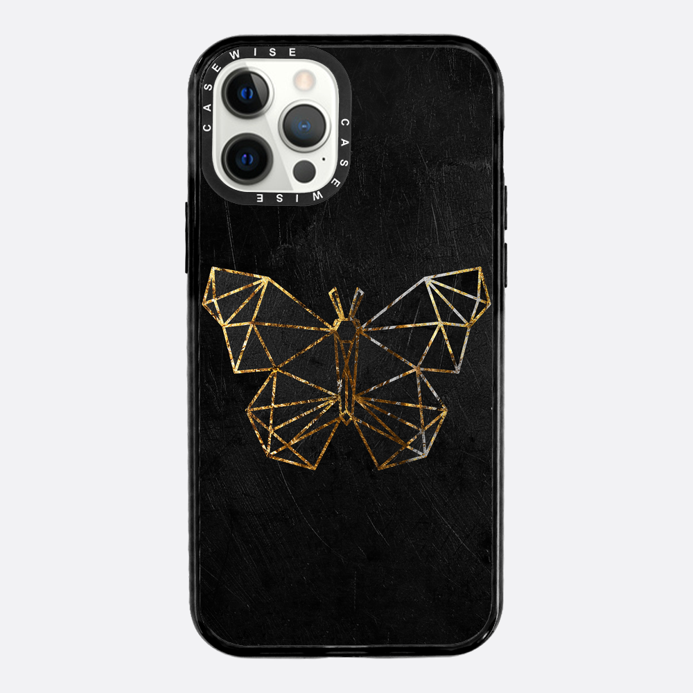Gold Schmetterling - Hülle