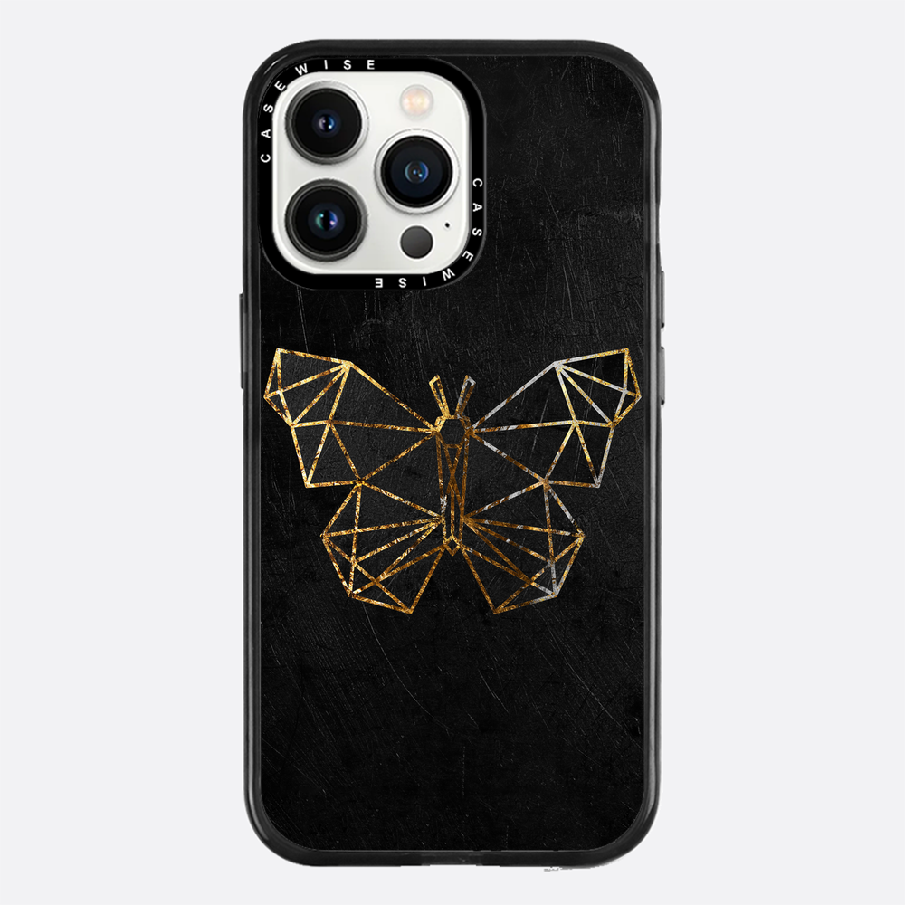 Gold Schmetterling - Hülle