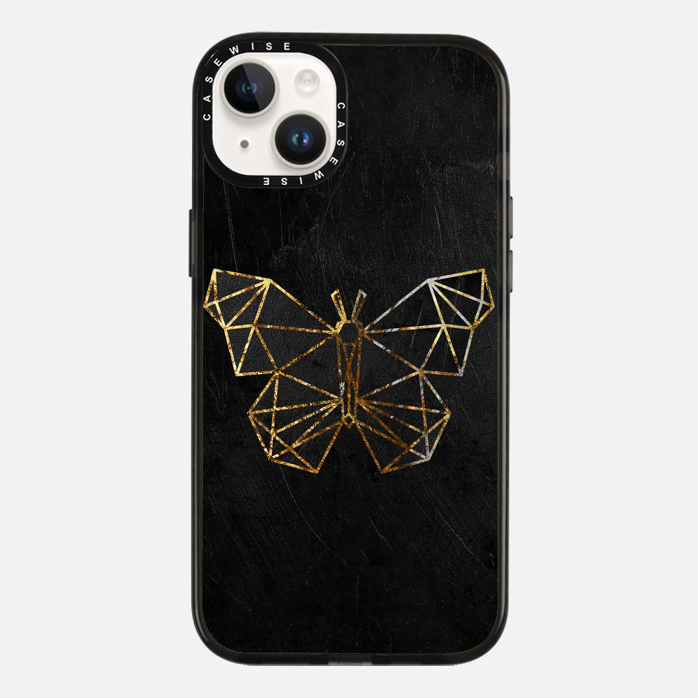 Gold Schmetterling - Hülle