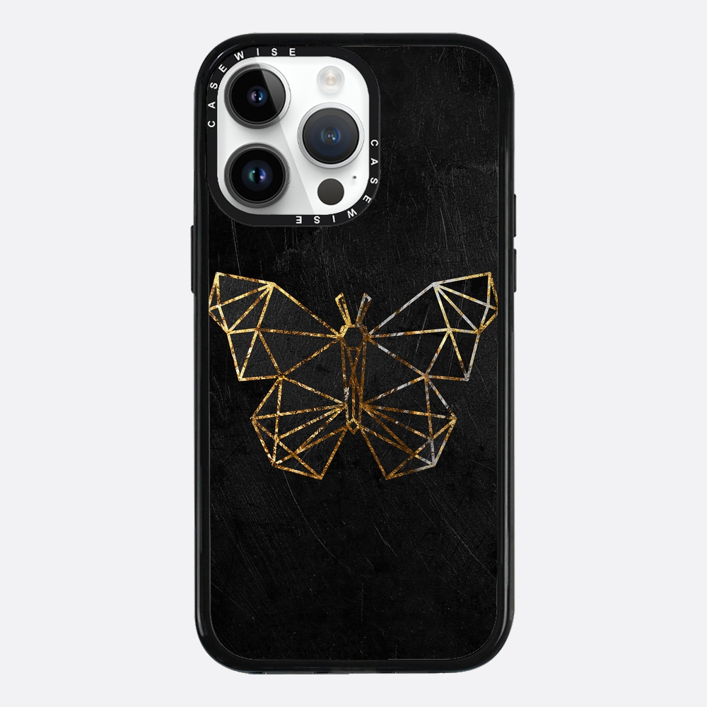 Gold Schmetterling - Hülle
