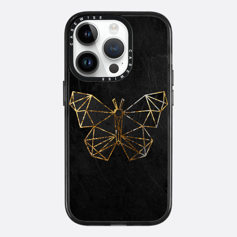 Gold Schmetterling - Hülle