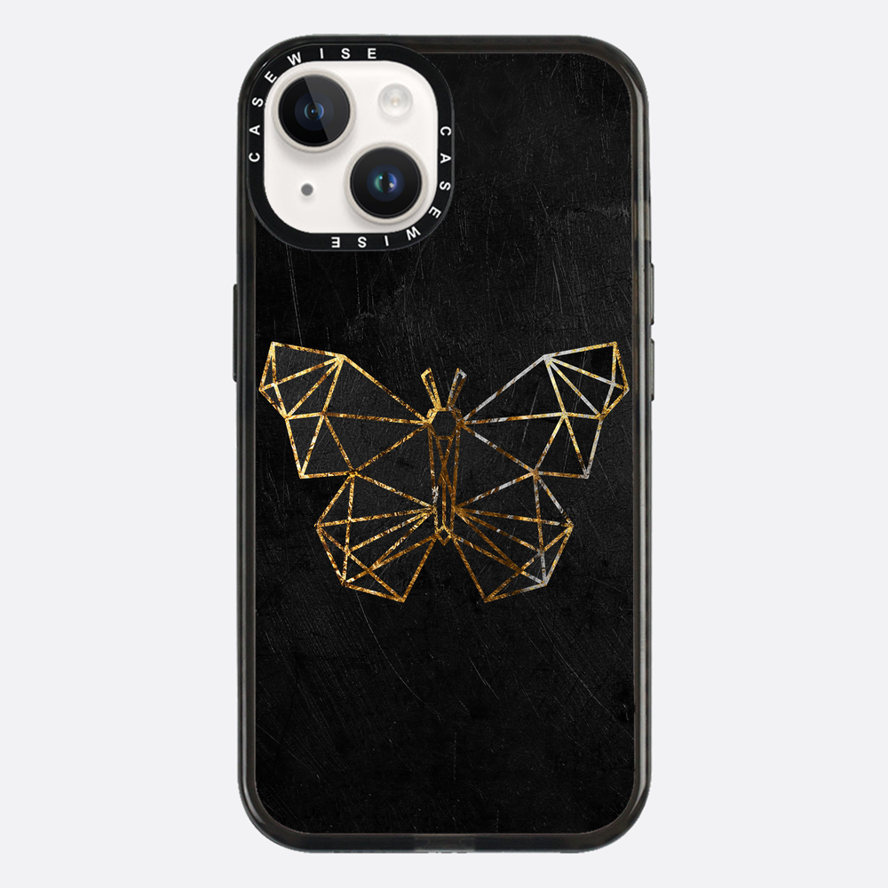 Gold Schmetterling - Hülle