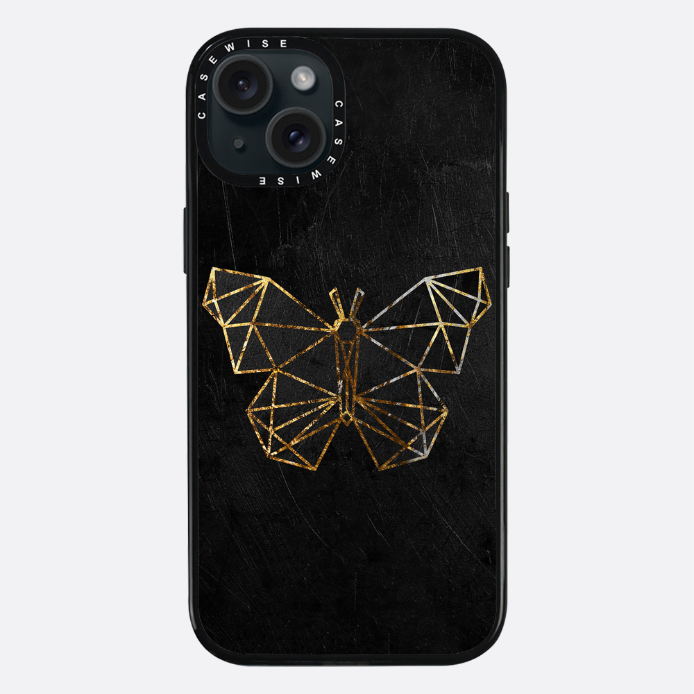 Gold Schmetterling - Hülle