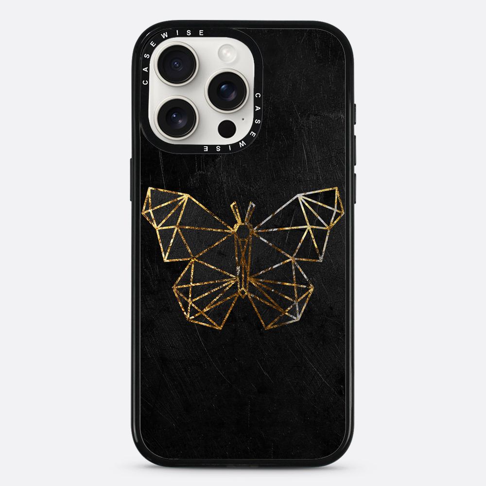 Gold Schmetterling - Hülle