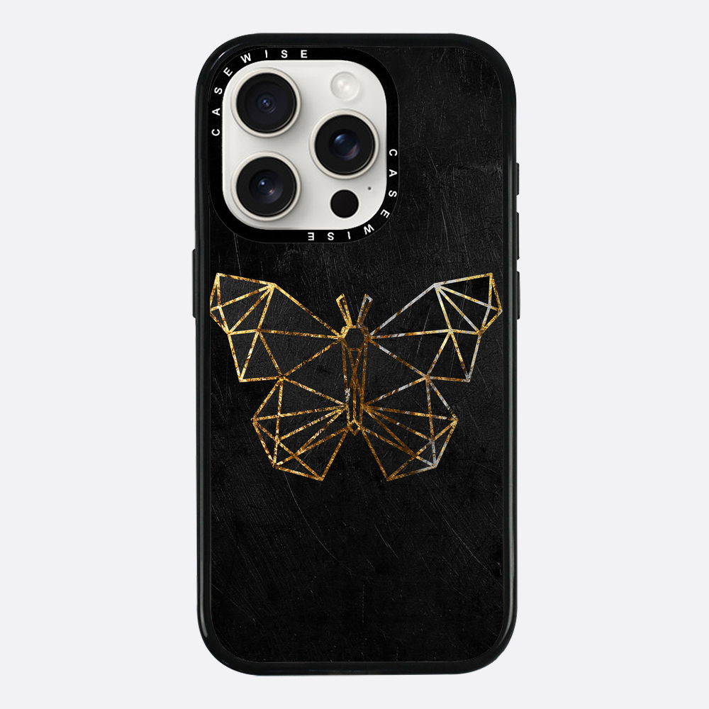 Gold Schmetterling - Hülle