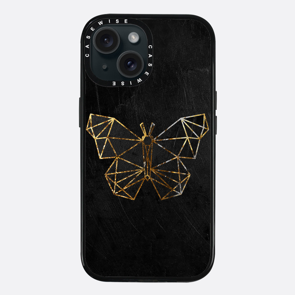 Gold Schmetterling - Hülle