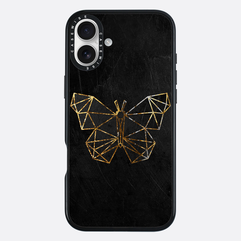 Gold Schmetterling - Hülle