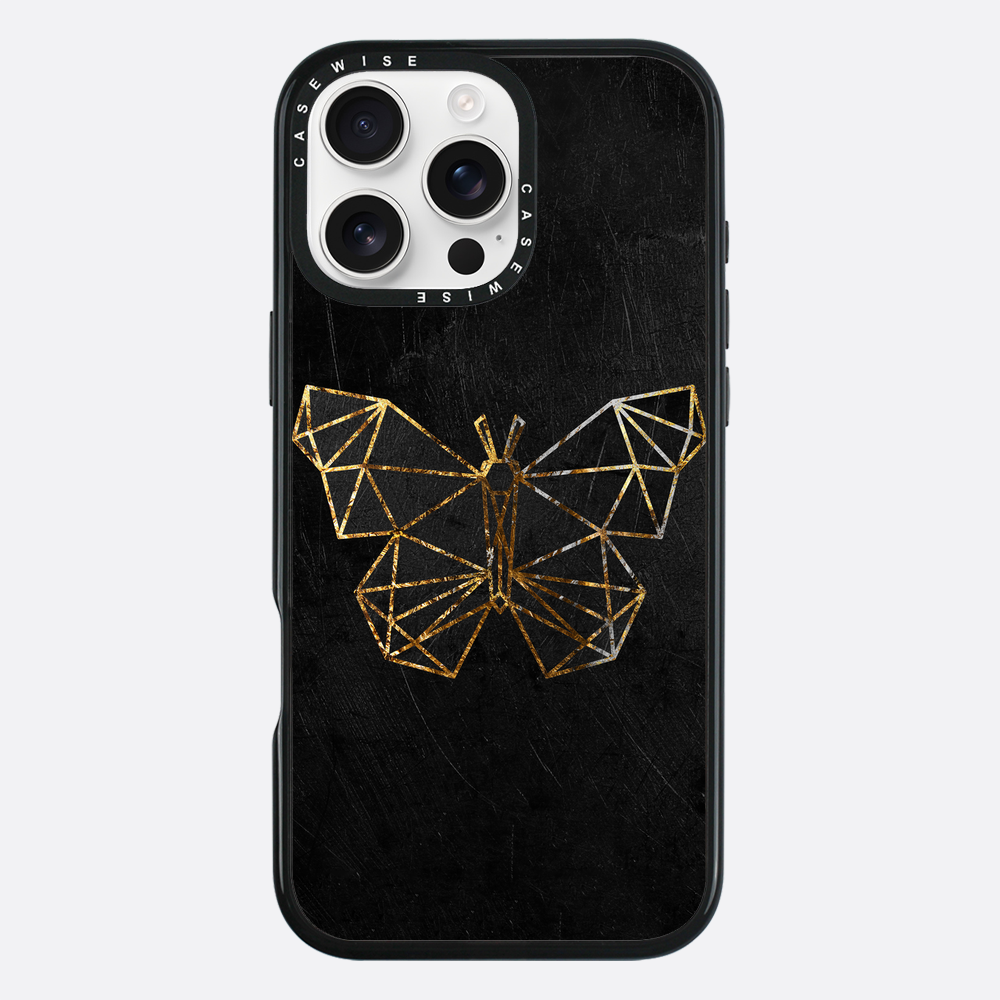 Gold Schmetterling - Hülle
