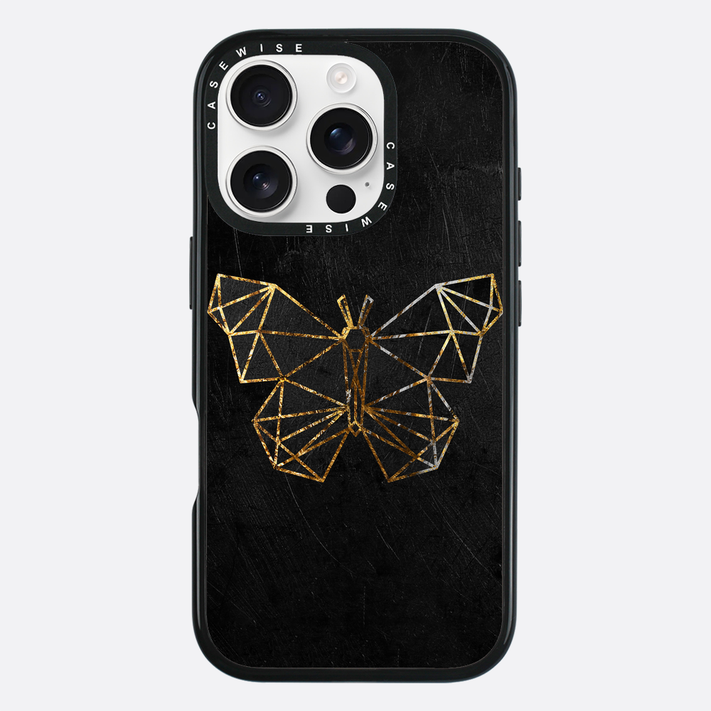 Gold Schmetterling - Hülle